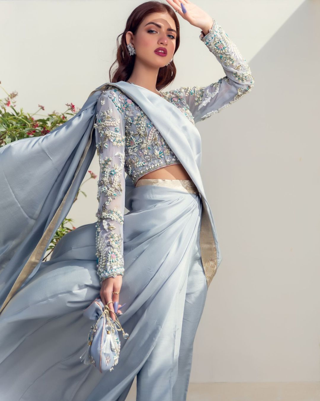 Iris Saree Pant