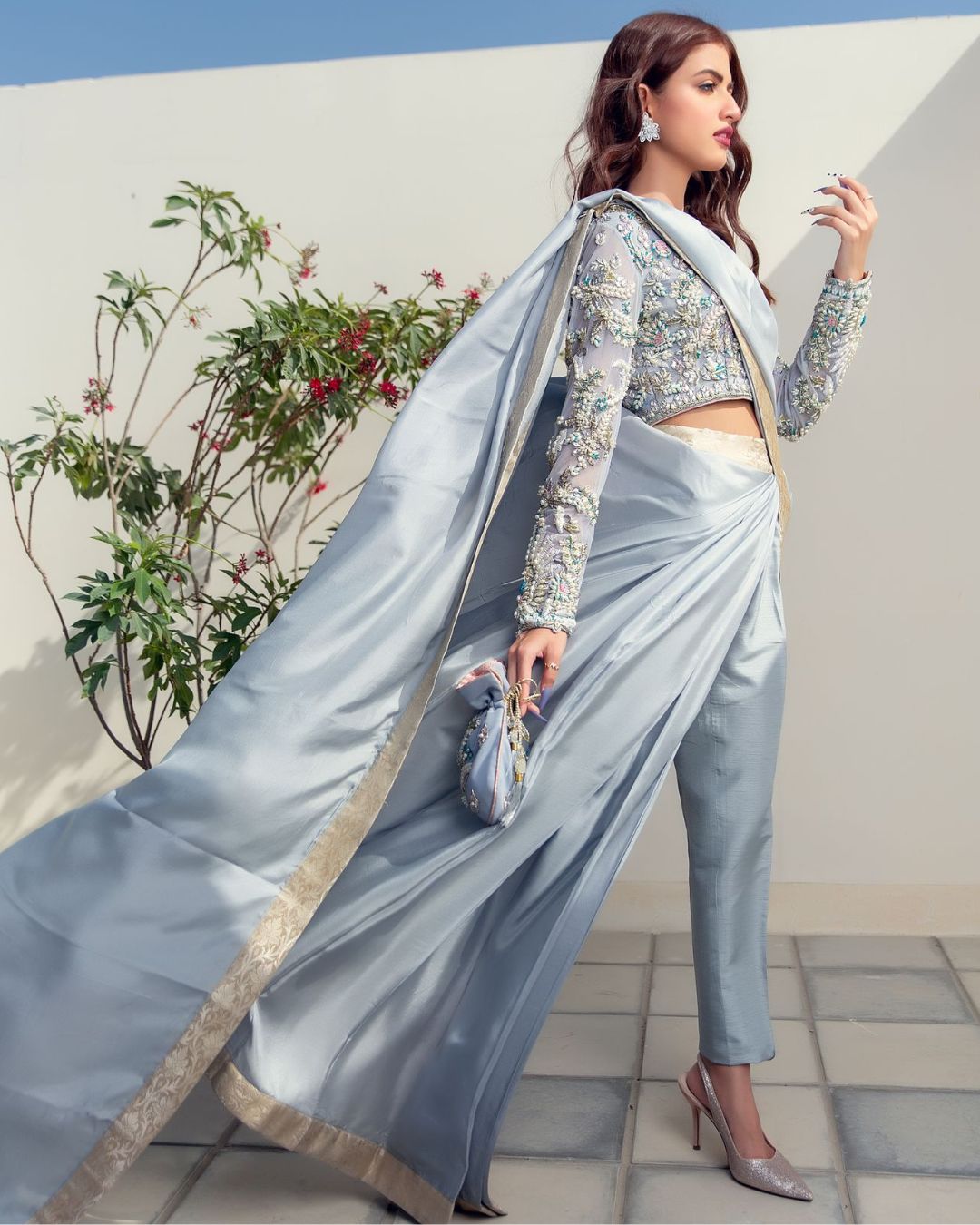 Iris Saree Pant